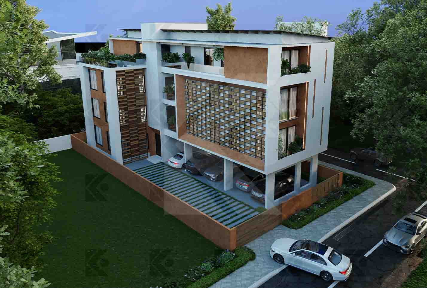 YETSER Apartments design concept 1