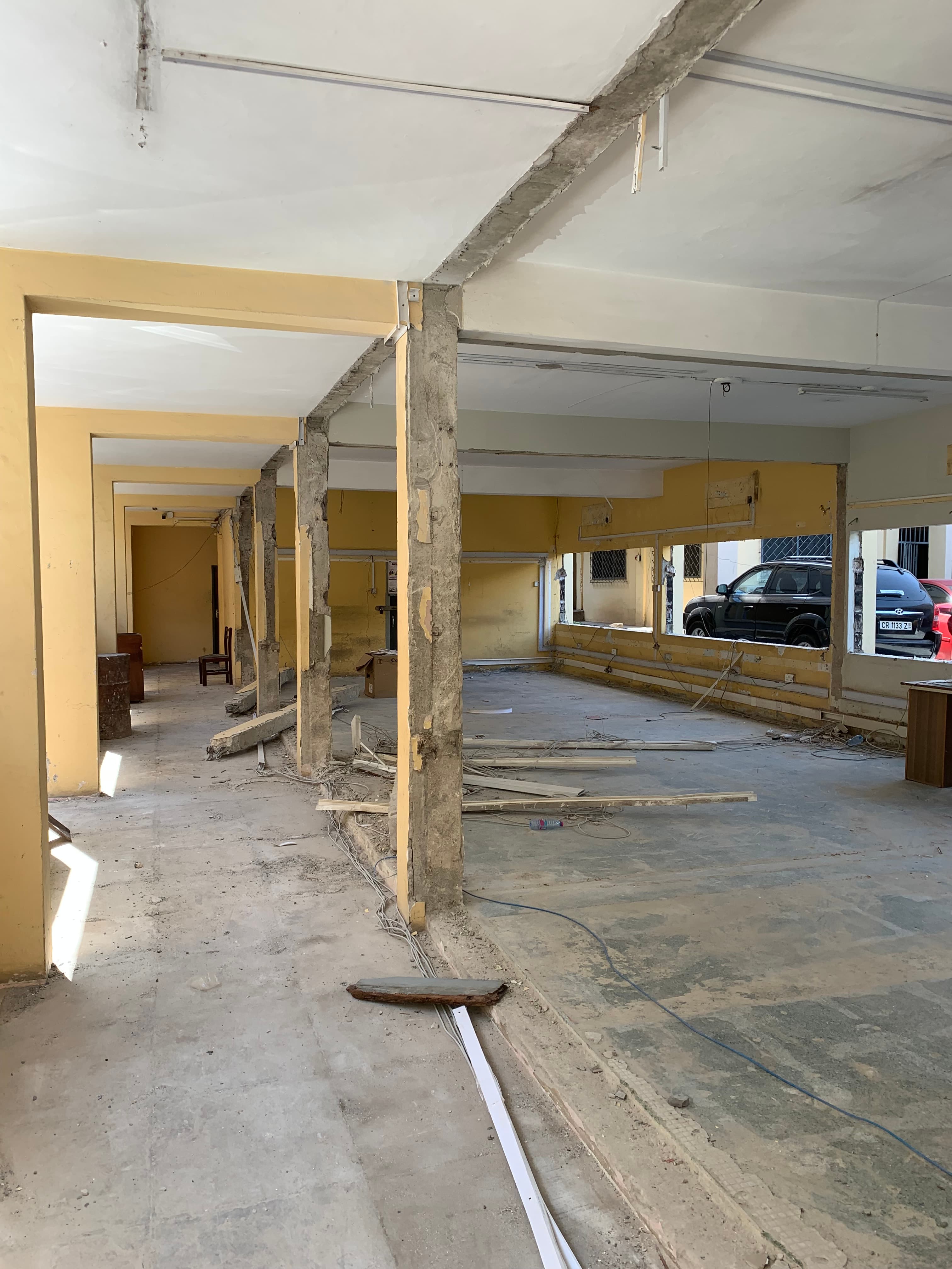 Controller & Accountant General Office Renovation progress view 2