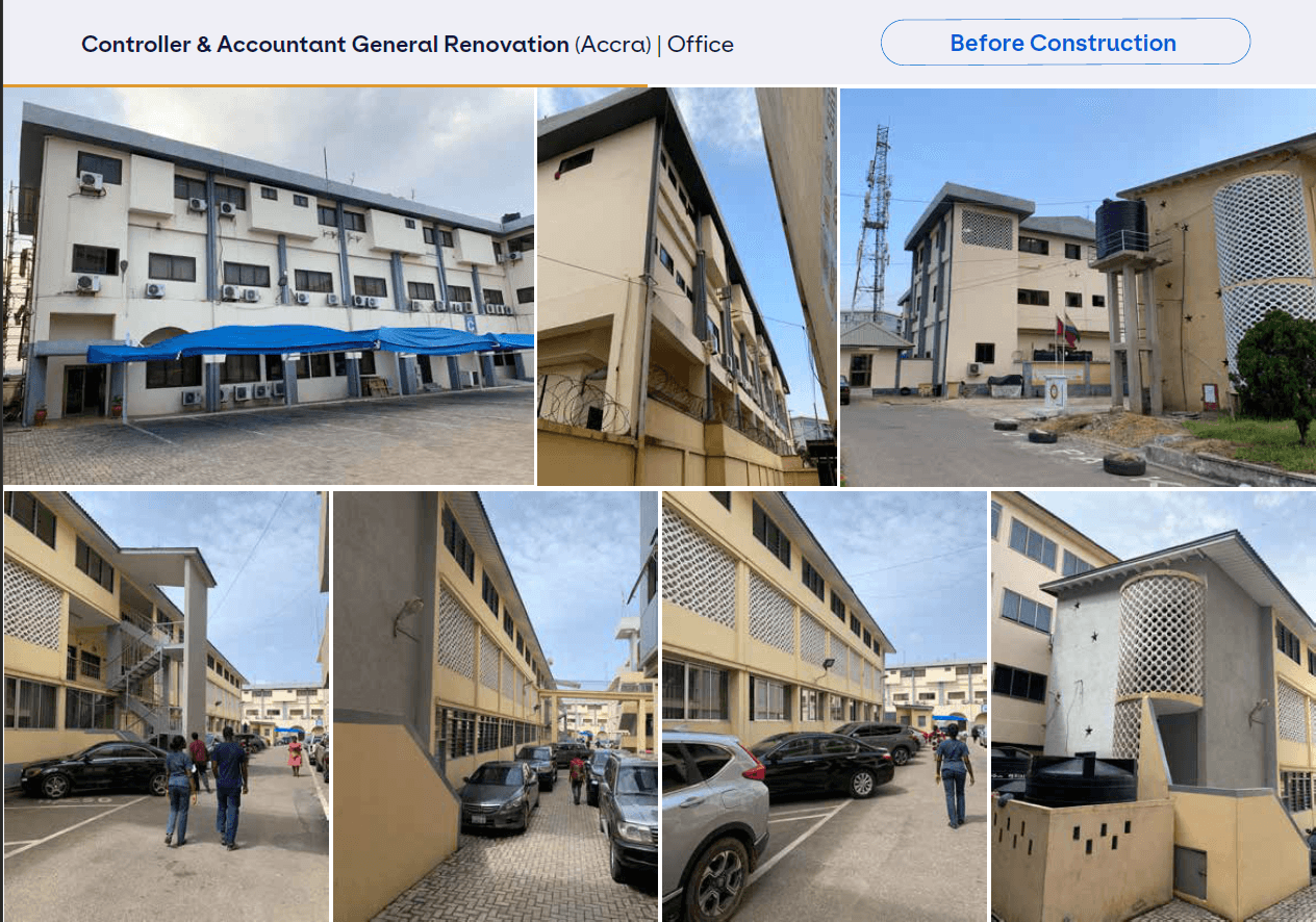 Controller & Accountant General Office Renovation progress view 1